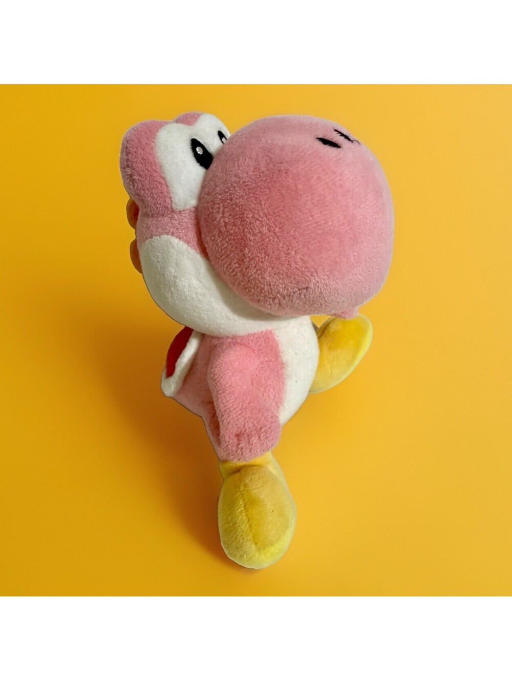 2010 Nintendo Super Mario Bros Pink Yoshi Stuffed Animal Plush Toy Doll